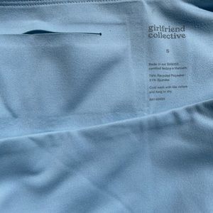 Girlfriend Collective Compressive Mid Rise 7/8 Leggings Size S Powder